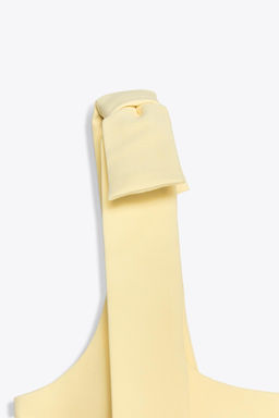 STRETCH TOP WITH BOWS - Zara фото 13