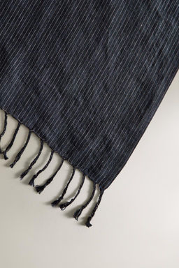 WRAP BEACH TOWEL WITH THIN STRIPES - Zara фото 4