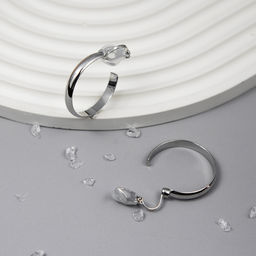 Серьги клипсы Арт. 3V-8383-W