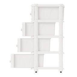 Комод 4-х секционный белый М5507