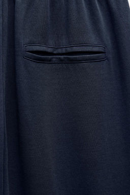 WASHED INTERLOCK TROUSERS - Zara фото 26