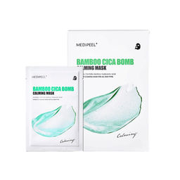 Маска тканевая успокаивающая с центеллой и бамбуком MEDI-PEEL Bamboo Cica Bomb Calming Mask, 25ml