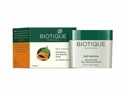 Bio Papaya Revitalizing Tan Removal Scrub/Биотик Био Папайя Разглаживающий И Осстанавливающий Скраб 75г.