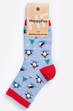 Цена за 2 шт. Женские носки Happy Fox  фото 5