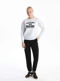 Bisiklet Yaka Kad?n Sweatshirt