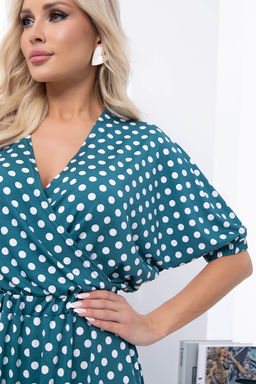 Платье Беверли (изумруд) П7037 - Lt collection фото 3