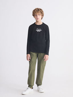 Bisiklet Yaka Erkek ?ocuk Ti??rt