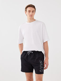 K?sa Boy Bask?l? Erkek Deniz ?ortu