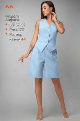 Женский костюм с жилетом и шортами Happyfox - Happy fox фото 9