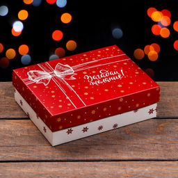 Цена за 5 шт. Подарочная коробка сборная Изысканность, 16,5 х 12,5 х 5,2 см - UPAK LAND фото 2