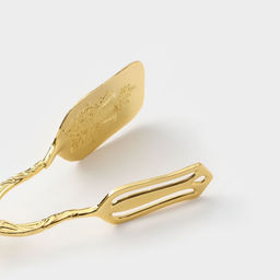 Щипцы для подачи «Рахат золото», h=22 см, металл, золотистые