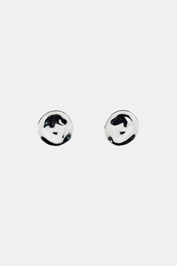 METAL PLATE EARRINGS - Zara фото 3