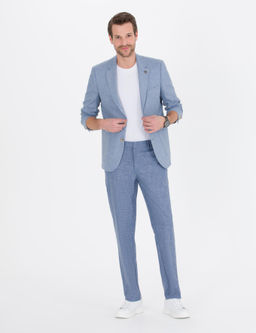 Koyu Mavi Jogger Kuma_ Pantolon