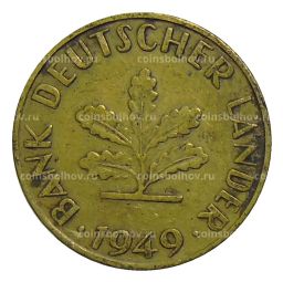 10 пфеннигов 1949 года F Германия