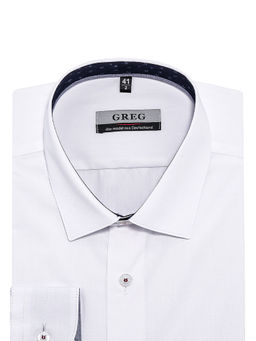 Сорочка мужская длинный рукав GREG 100/119/WH/15/p  фото 3