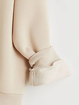 Bisiklet Yaka K?z ?ocuk Sweatshirt