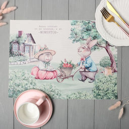 Салфетка на стол Доляна Моменты 40*29см  фото 6