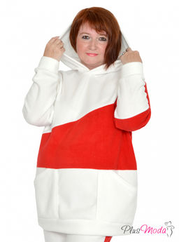 Толстовка Модель №952 размеры 44-84 - Plusmoda фото 8