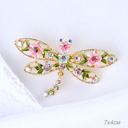 Брошь Стрекоза / GM273-9 /уп 24/ золото