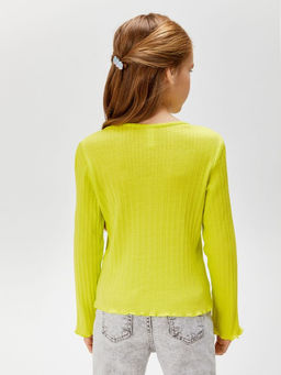 ACOOLA / Джемпер детский для девочек Magni лайм  фото 3