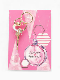 Цена за 2 шт. Брошь Гимнастка с хулахупом, цвет белый в золоте