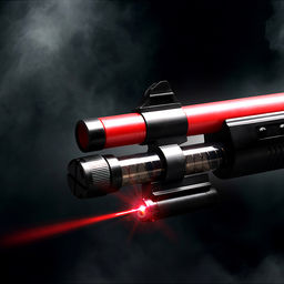 Автомат "Убойная сила" цвет чёрно-красный, в коробке