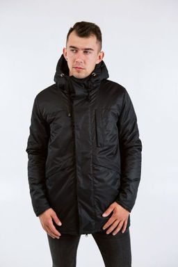 Парка мужская Мембрана темно-серый