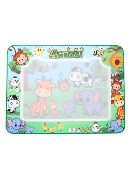 Коврик для рисования водой "Зверята" 2 маркера