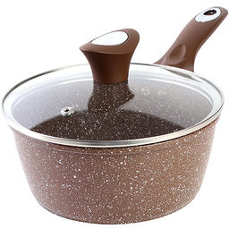 25075 Ковш алюм. 1,7л 18см с.кр МРАМОР/КРОШКА(х6) - Mayer&boch фото 2