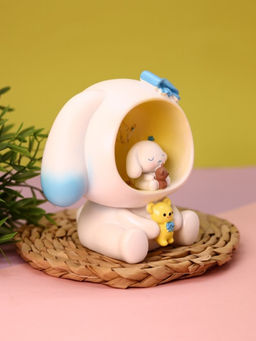 Копилка - ночник Plush friends, blue (14,5 см), пластик