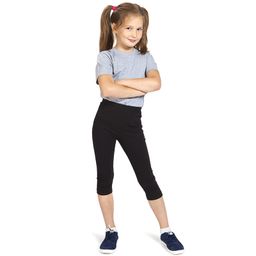 Легинсы укороченные черные - Мариша фото 2