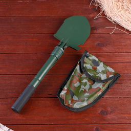 Лопата складная «Егерь» 4в1 в чехле, 41 см, оливковая Лопата складная «Егерь» 4в1 в чехле, 41 см, оливковая