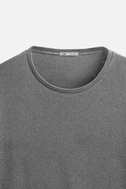 WASHED SWEATER WITH STITCHING - Zara фото 9