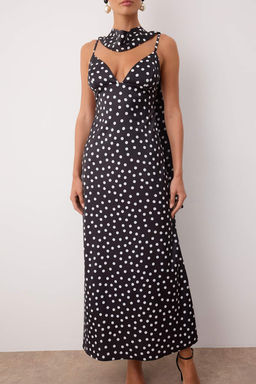 Kahverengi Sal Detayl? Saten Dokuma Maxi Abiye Gece Mezuniyet Elbisesi TPRSS25EL00312 - Trendyolmilla фото 24