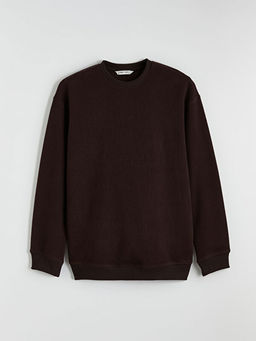 Bisiklet Yaka Erkek Sweatshirt