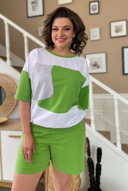 Джемпер Rumoda 2137 зеленый