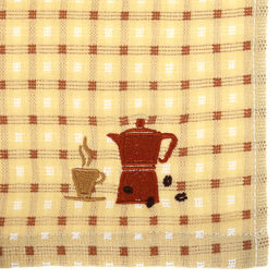 Полотенце кухонное Кофе 34х78см, лен+махра, 100% хлопок, цвета микс, Bolangde (Китай) - Домашняя Мода фото 10