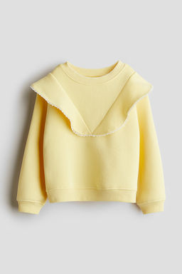 Sudadera con volantes