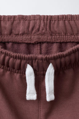 PANTAL?N JOGGING N?MERO BORDADO / Burgundy - Zara фото 3