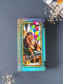 Купюрница  "Поздравляем с днем рождения!"  19,5х11х3 см, вид 4