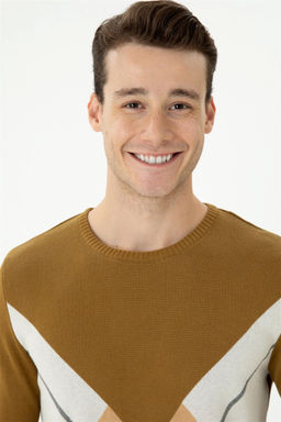 U. S. Polo Assn Мужской песочный свитер - U.s. polo assn фото 8