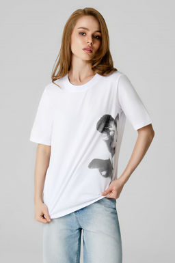 Арт. 31163 Футболка женская 44-50 (4 шт) Цвет:белый