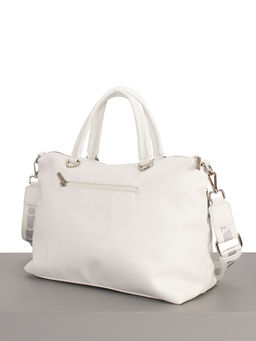 LACCOMA сумка Моника-Л815-белый эко кожа хлопок  фото 4
