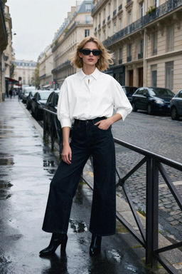 Beyaz Balon Kollu Gomlek TWOSS25GO00173 - Trendyolmilla фото 9