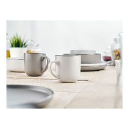 Миска для сервировки (салатник) Walmer Tracy, 1.4 л, цвет серый  фото 3