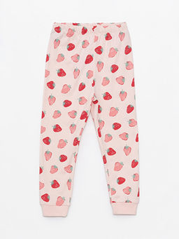 Beli Lastikli K?z Bebek Pijama Alt