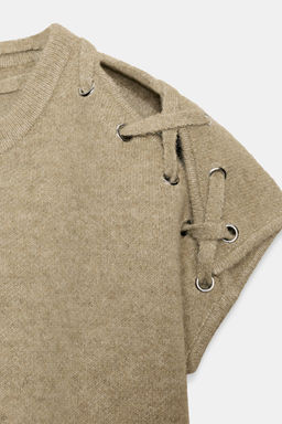 JUMPER WITH SHOULDER DETAIL - Zara фото 18