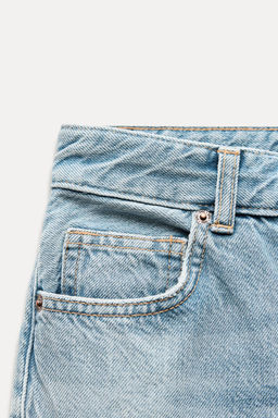 TRF WIDE-LEG HIGH-WAIST JEANS - Zara фото 8