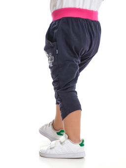 Бриджи с принтом UD 1789 синий - Mini maxi фото 4