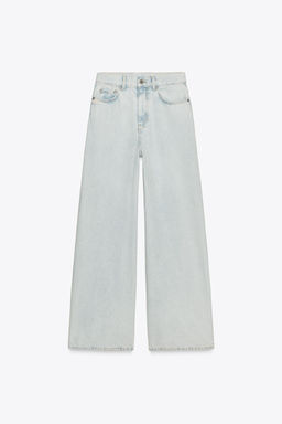 ZW COLLECTION HIGH-WAIST PALAZZO JEANS - Zara фото 12